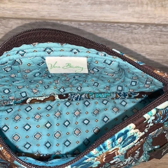 Vera Bradley Brown and Blue Purse retired - Picture 4 of 7